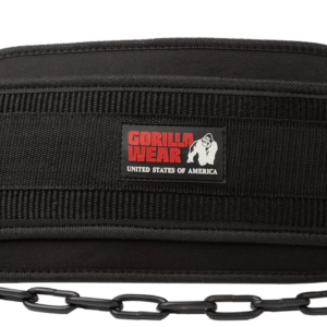 Gorilla Wear Nylon Dip Belt - Black