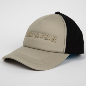 Sharon Ponytail Cap - Beige/Black